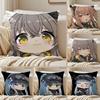 Vedio G-Game G-Girls Frontline Pillow Case Anti-Dustmite Pillowcase Invisible Zipper Silky Short Plush Sofa Cushion Cover