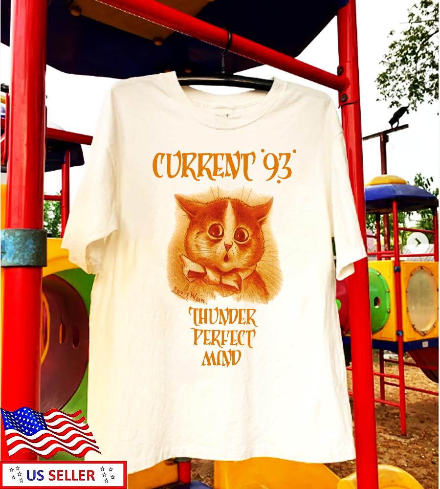 New! CURRENT 93 Thunder Perfect Mind Shirt Unisex T-Shirt S