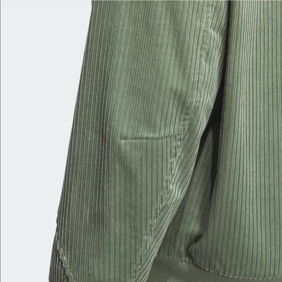 Adidas Sportswear Lounge Jacket With Solid Color Logo Men Outerwear Silver Gray Green IQ1389