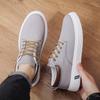 Autumn new breathable men's canvas shoes casual men's shoes student shoes green tide board shoes cloth shoes