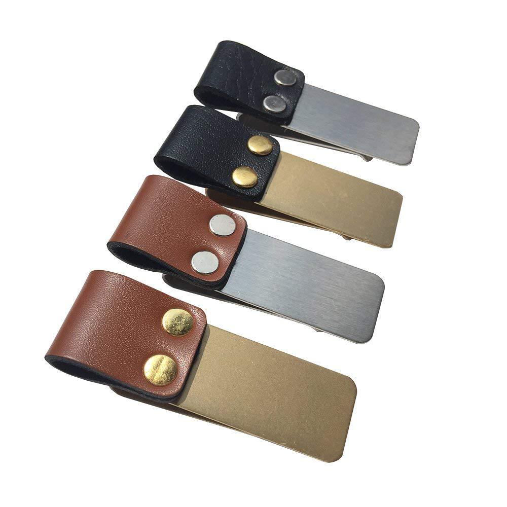 Pen Loop Traveler Notebook Leather Pen Holder with Stainless Steel Clip 4 P R2I1 Pen Loop Traveler Notebook Leather Pen Holder with Stainless Steel Clip 4 P R2I1