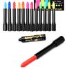 Luminous 12-Color Twist-Up Face Paint Crayon Set for Clean Hands and Halloween Body Art