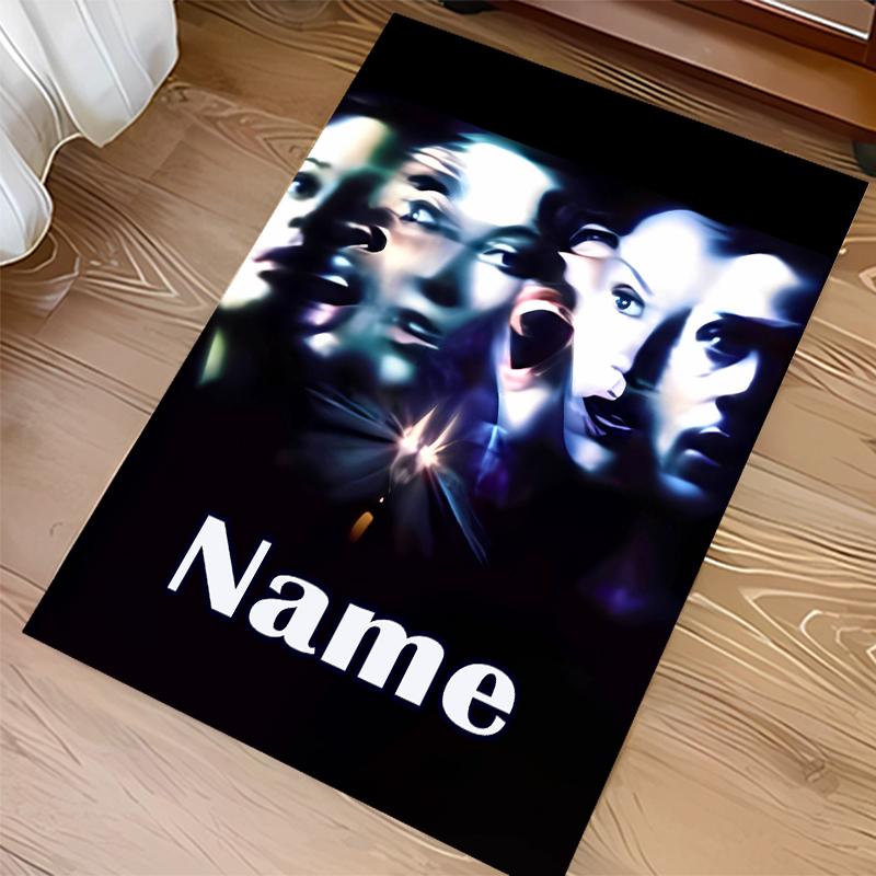 Custom Personalization Final Destination Print Area Rug - Soft, Washable Non-Slip Indoor Mat,Living Room,Home&Office Decorative Rug