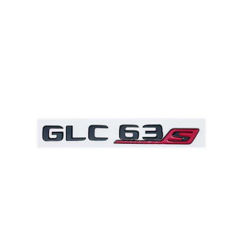 3D ABS GLC43 GLC63 GLC63S V8 Biturbo 4MATIC Samochód Boczne Bagażnik Tylne Logo Emblemat Naklejka Pasuje W166 W167