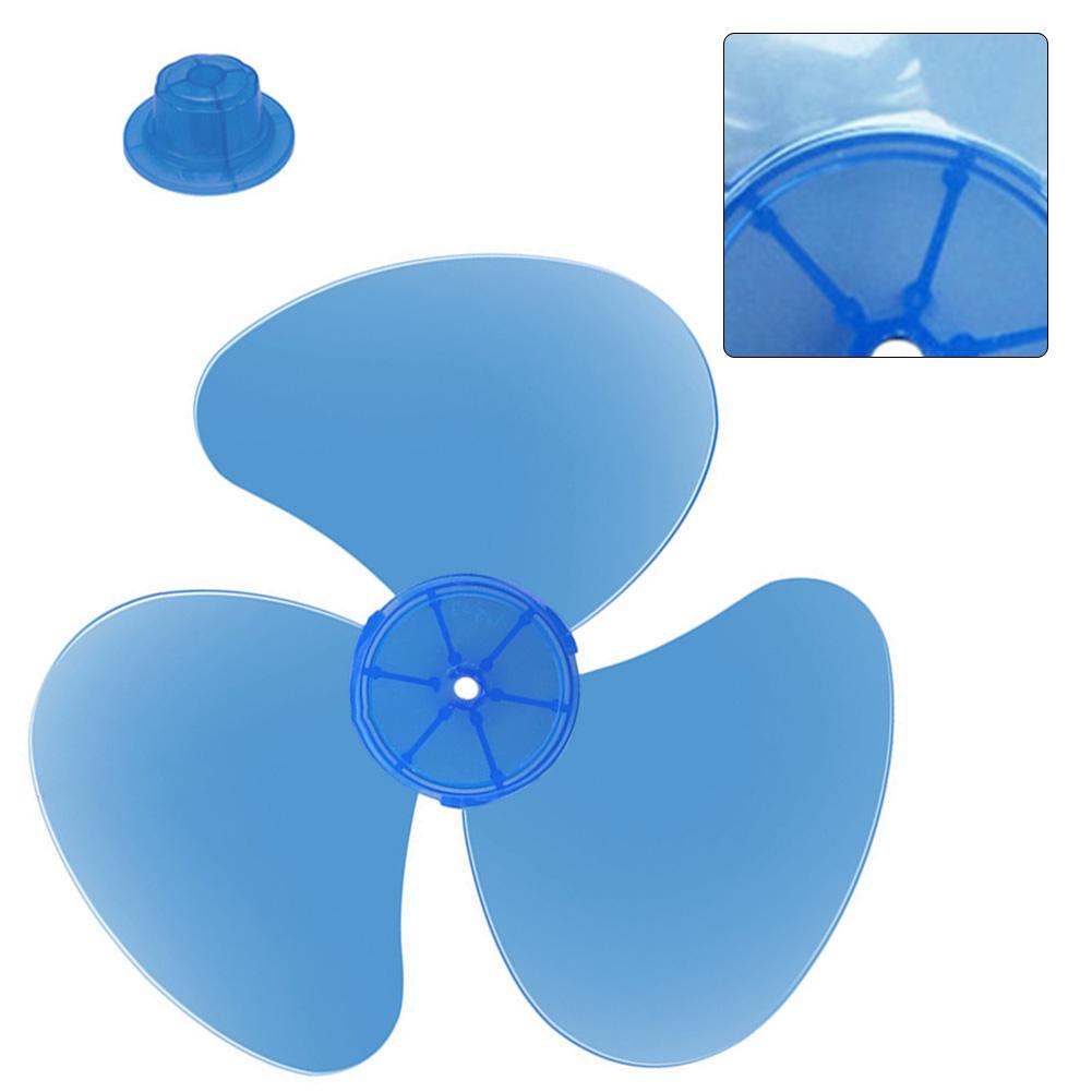 3 Leaves Fan Blade Plastic Fan Blade Home Cooling 8mm Diameter Central Round Hole Easy Installation Comfortable Cooling