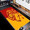 Galatasaray S.K Theme Premium Non-slip Mouse Pad with Stitched Edges,Durable Rubber Material,for Desktop & Gaming Great Gifts