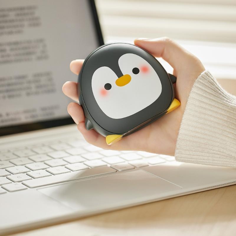Rechargeable Hand Warmer Fast Heating 3 Adjustable Temperature Portable Design For Indoor Outdoor Use