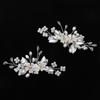 2PCS Crystal Shoe Clips Wedding Bridal Shoe Buckles Rhinestones Shoe Flowers for Party Decoration Wedding Craft Acces