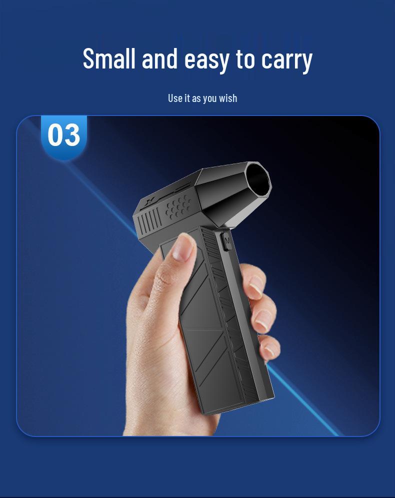High-Speed 140,000 RPM Outdoor Handheld Blower Fan