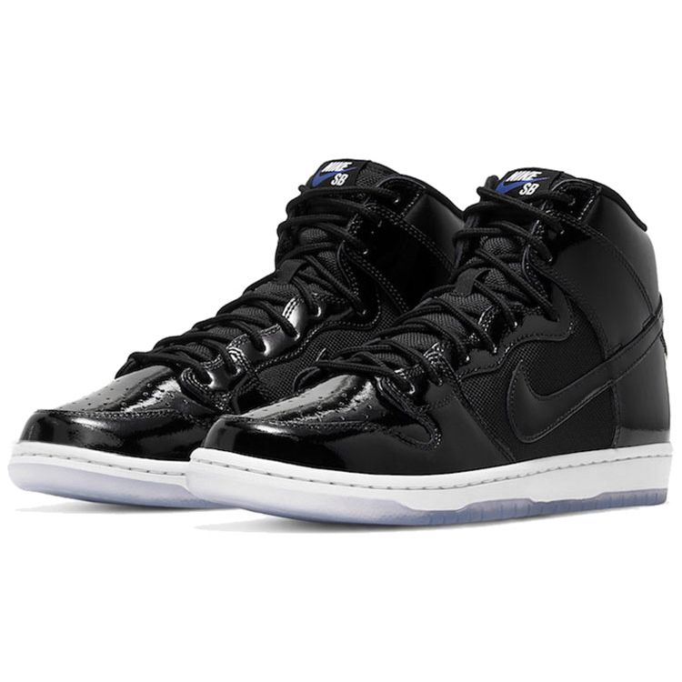 Nike Dunk High SB PRM Space Jam Unisex Sneakers Black Concord White BQ6826-002