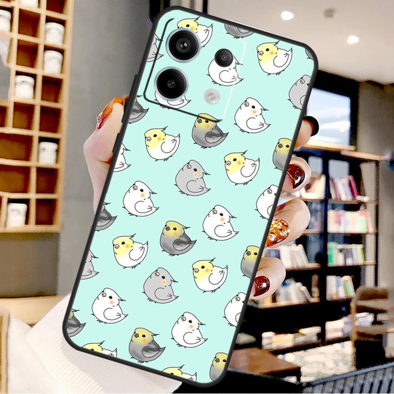 

Animal Parrot Bird For Xiaomi Redmi Note 14 Pro 12 11 9 10 13 15 Pro Plus Case For Redmi 15 10C 12C 13C 14C 15C Note 15 Pro Plus 5G