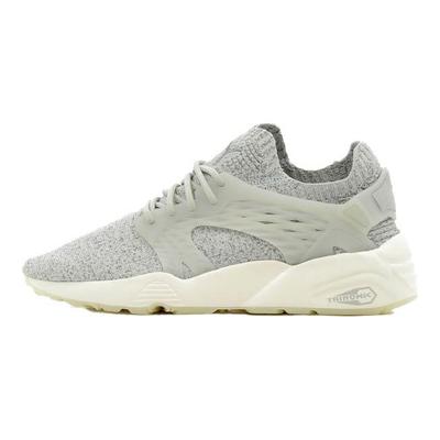 Icra Trainer Blaze Cage Evoknit Sports Fabric Non-Slip Wear-Resistant Breathable Low-Top Running Shoes Unisex Sneaker Gray 364100-01