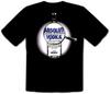 T-shirt 100% Coton VODKA ABSOLUTELY BLACK FUN Homme Hauts Tees -041-