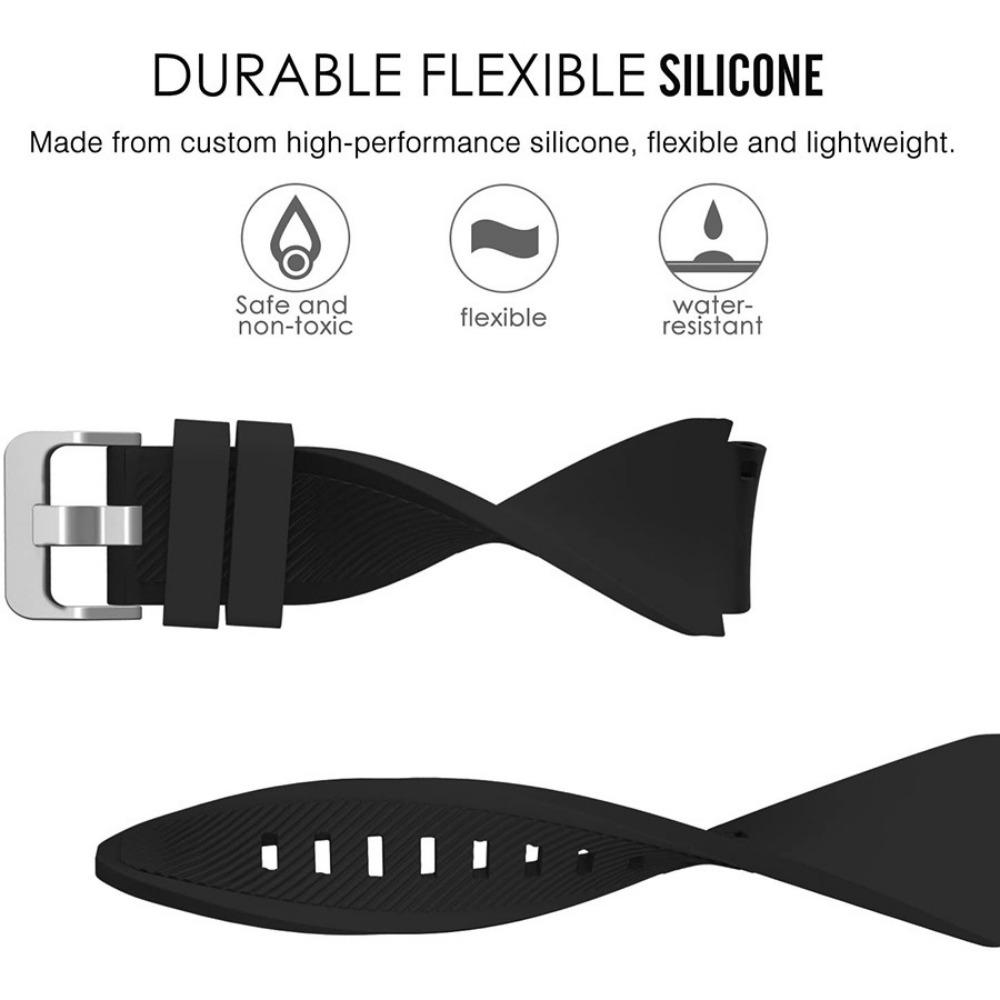 22mm Silicone Band for Amazfit Balance 2 1/GTR 47mm/GTR 4 3pro/Bip 6 5 Sport Wristband Correa for Amazfit Stratos 2 3/Pace Strap