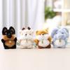 Plush Dog Keychain With Polyester Fiber Soft Toy For Girls Gift Collection