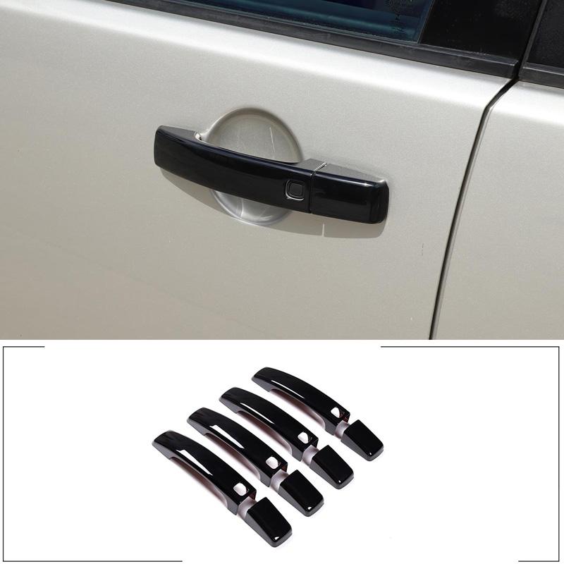 Pour Land Rover Discovery 4 2010-2016 ABS Noir Kit Intérieur Tableau de Bord Console Panneau de Changement de Vitesse Décoration Couverture Garniture Autocollants