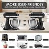 Large Capacity Cord Organizer for Appliances,4 Pack Upgraded Adjustable Kitchen Appliance Cord Holder Wraps Keeper Stick on Mixer,Coffee