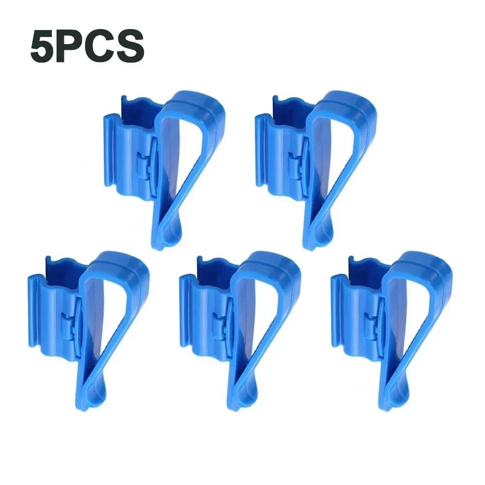 

Plastic Hose Holder Fixing Clip Auto Siphon Clamp For Homebrew Beer Making Bucket Water Pipe Fish Tank Aquarium Fish Products синій