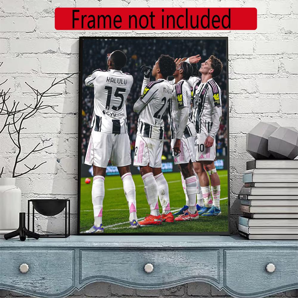 Juventus 5D Diamond Painting Round Diamond Rhinestones Mosaic Diamond Embroidery Wall Paintings Rhinestones Gift Frameless