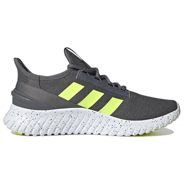 Adidas Neo Kaptir 2.0 Comfortable Fashionable Fabric Non-Slip Durable Lightweight Low-Top Running Shoes Men Sneakers Gray Green GW4419