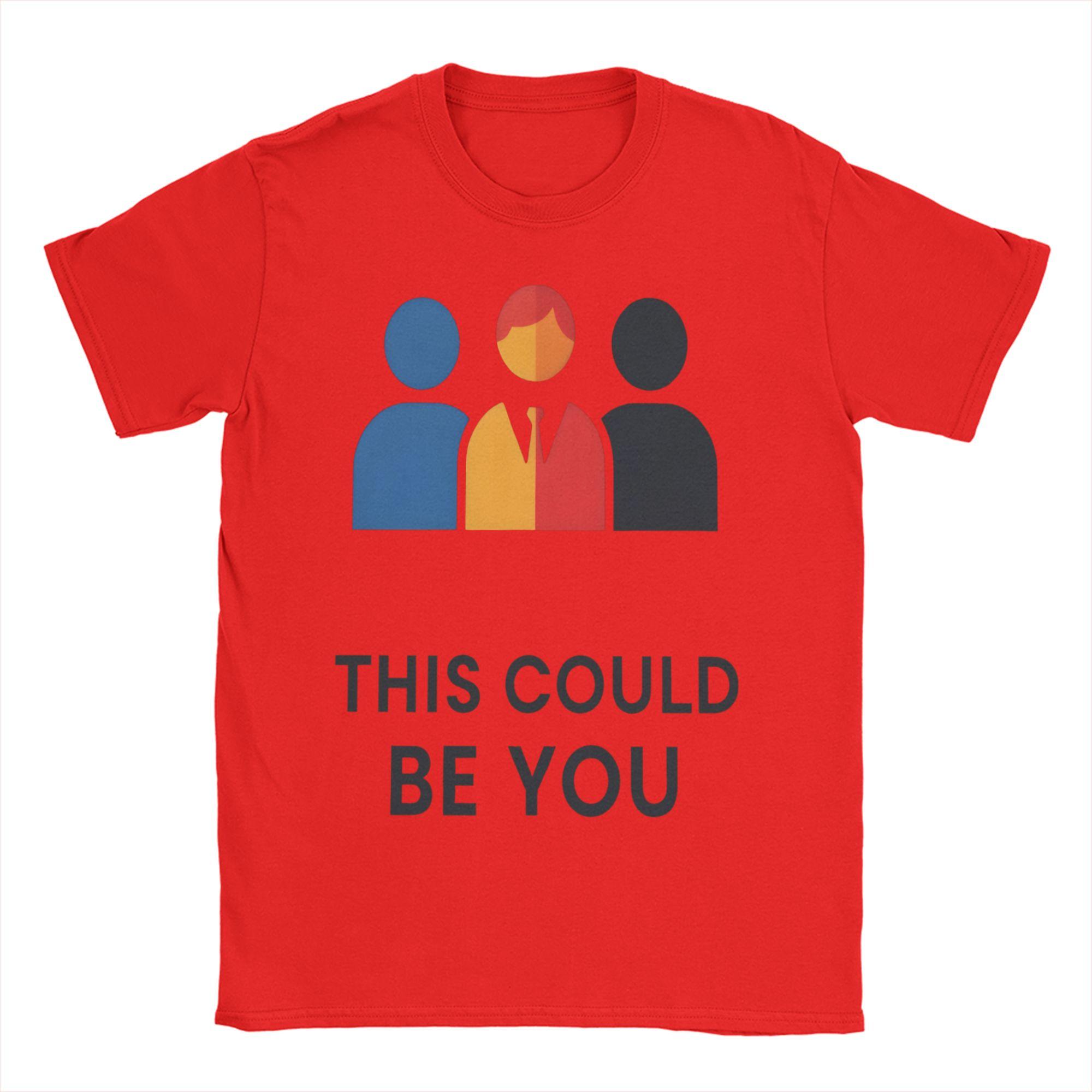 

This Could Be You Unisex T Shirts Novelty Tees Short Sleeve Round Collar TShirt Cotton Plus Size Clothing S