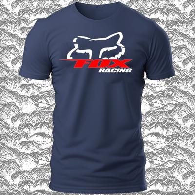 Nueva camiseta divertida con logo de Fox Racing Shox Talla S-5XL Camiseta Unisex