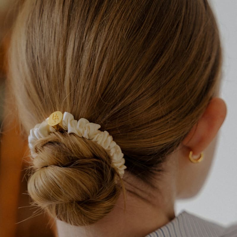 

HAS HLD005 Классическая плиссированная резинка-скранчи (S) Black