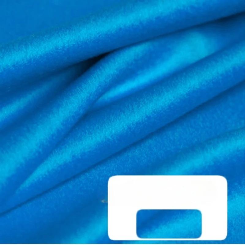 2025 Autumn and Winter New All-Australian Wool Single-sided Cashmere Fabric High-end Custom Short Wool Coat Wool Fabric
