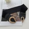 Versatile Black Elastic Wide Waist Belt For Women Enhancing Dress Styles With Features Slimming