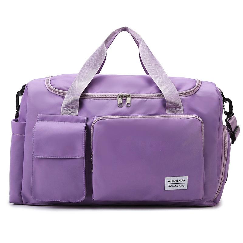 Outdoor sports fitness bag men's and women's training swimming bag dry and wet separation short-distance fashion travel bag shoe compartment