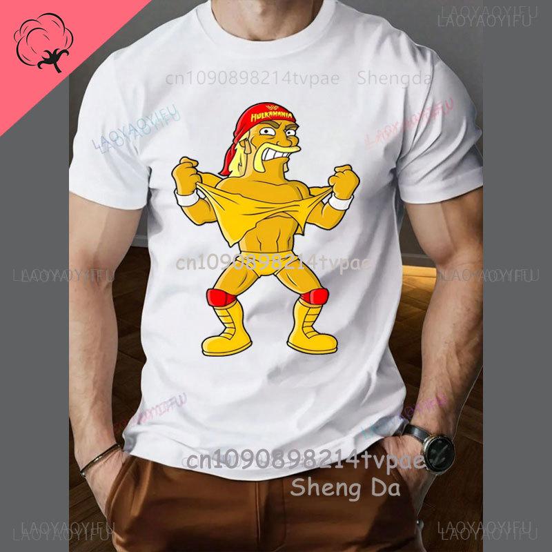 Hulkhogan Angel Tribute Tee Wrestling Legend Rip Camiseta See You At The Main Event In Heaven Hulkaunisexia Memorial Cotton Tshirt