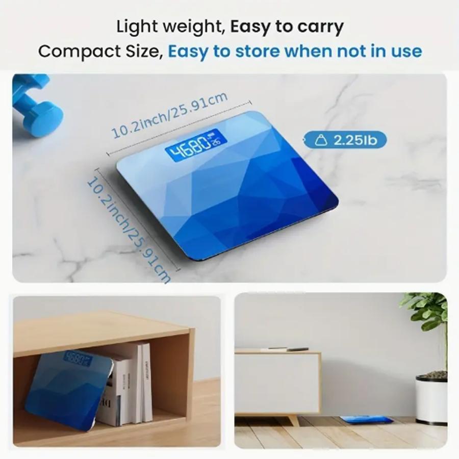 Gradients Color LCD Display Bathroom Weights Scale Household Accurate Gym Smart Scales Body Weighing Digital Electronic Scale