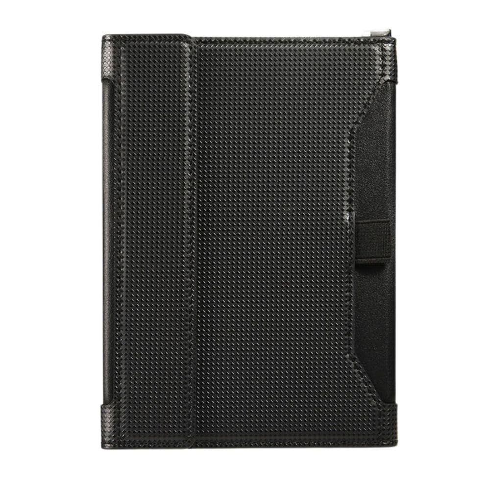

Passport Case Travel Wallet Storage PU Leather Passport Cover Airline Ticket [PreQuoro] Anti-Skimming Multi-functional (Black) чорний