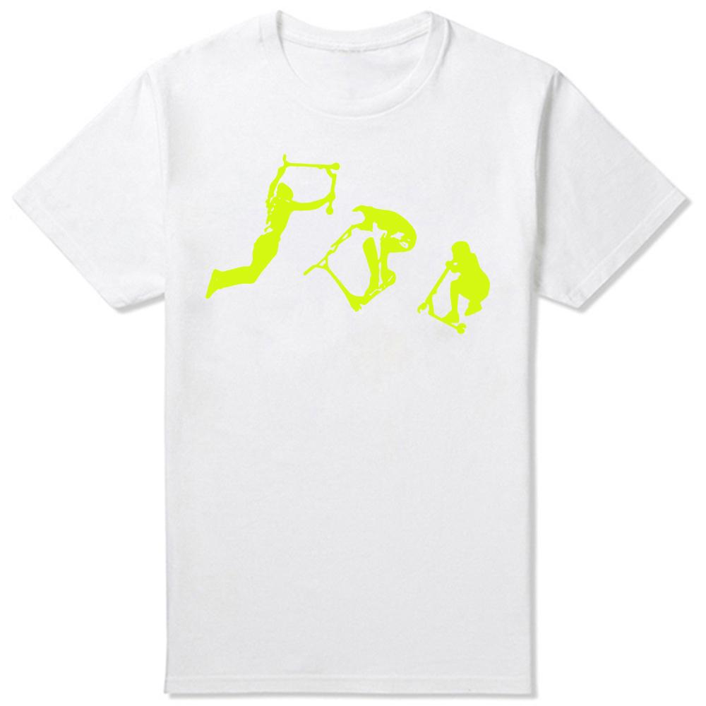 Roliga Stunt Scooter Scoot T-shirts Sommarstil Grafisk Bomull Streetwear Kortärmad Födelsedagspresenter T-shirt Herrkläder