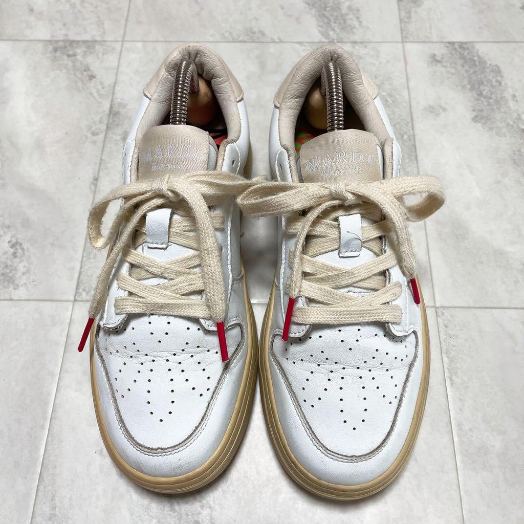 [USED] Mardi Mercredi Leather Sneakers, Size 23.5cm