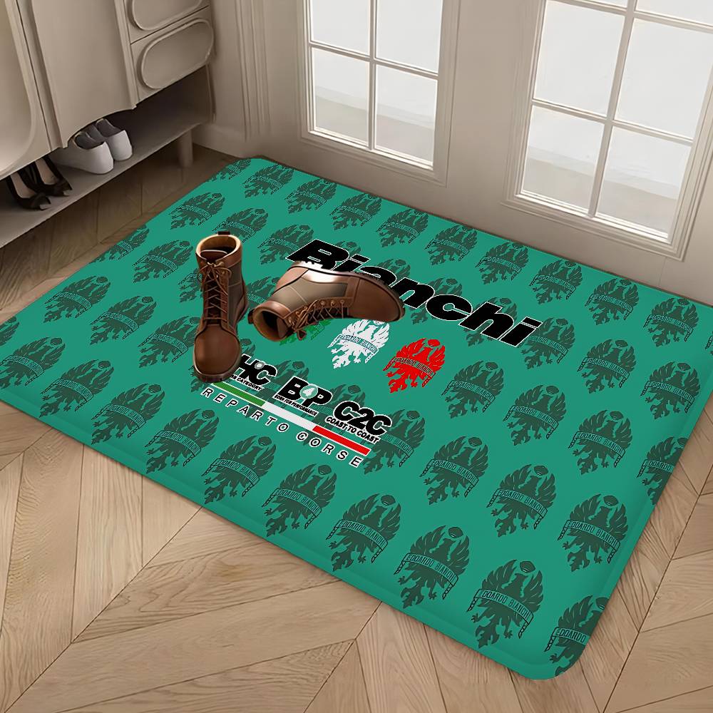 B-Bianchi-I Door Mat Nordic Style Bedroom Living Room Doormat Home Balcony Anti-Slip Alfombra