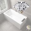 Bathtubs Drain with Popups Functionality & Hair Catching Capability Push Down Bathtubs Stopper Simple Use for Home Use