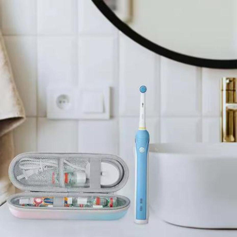 EVA Electric Toothbrush Storage Box Empty Protective Electric Toothbrush Case with Handle Large Capacity Toothbrush Travel Case