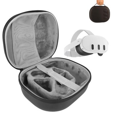 Carrying Case for Meta Quest 3 VR Headset , Shockproof Storage Case Bag for Oculus Quest 3 VR , Headstrap and Other Accessories