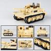 MOC 99A Main Battle Tank M1A2 War Military City Vehicle Car Building Blocks Classic Model Bricks Kits Sets Ideas
