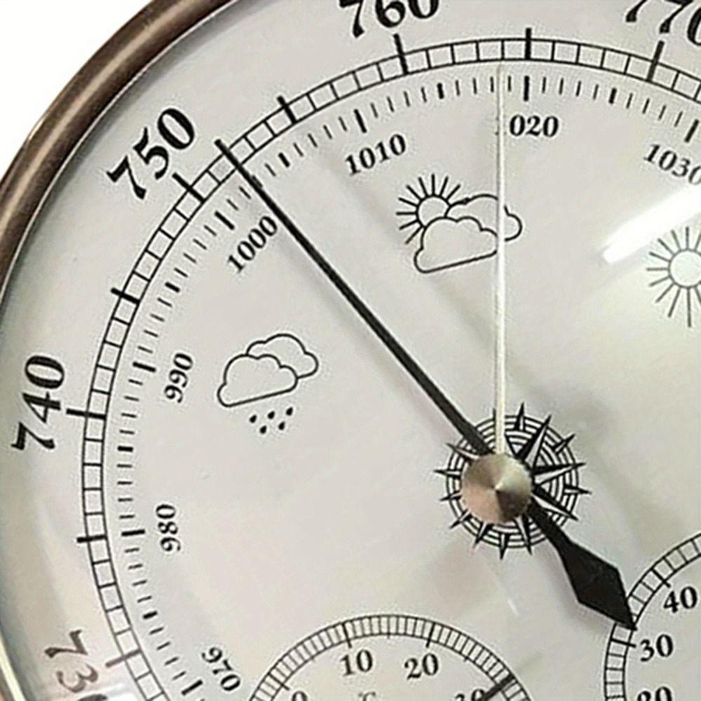 3 In 1 Barometer Thermometer Hygrometer Temperature and Humidity Gauge  Weather Station
