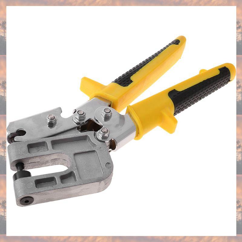 

2025 Trend Stud Crimping Pliers One-Handed Aluminum Keel Pliers For Fasten Metal Gadgets And Decoration Tools зелений