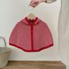 Unisex Autumn/Winter Children's Knit Cloak and Sweater Cape