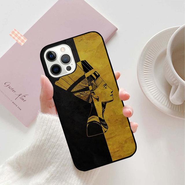 Anubis Ankh Pharaoh Phone Case Back Cover for iPhone 17 Air 16 15 14 13 11 12 Pro Max Plus Shell Coque