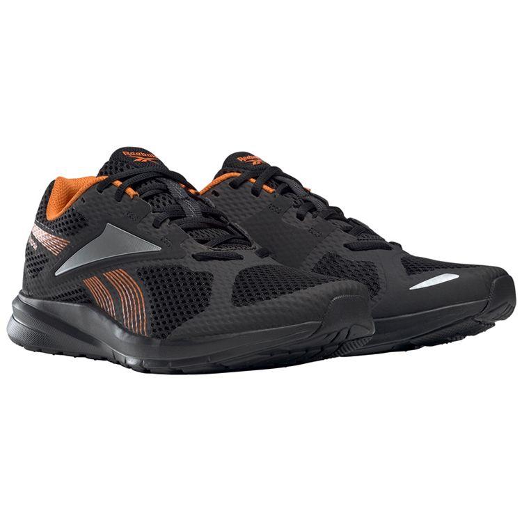 Reebok Endless Road 2.0 Low Top Running Shoes Men Sneakers Black Orange FV1620
