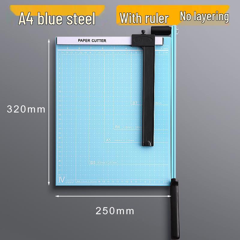 A3 A4 A5 Paper Cutter Guillotine - Manual Mini Trimmer for Photos & Business Cards