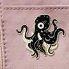 Halloween Ghost Octopus Brooch Accessories Devil Clothes Needle Buckle Horror Animal Badge