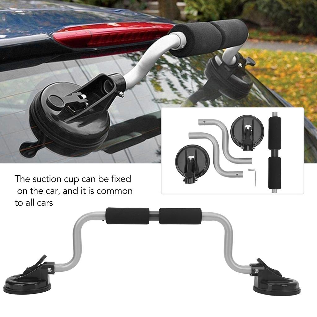 Kayak Roller Loader Prevent Scratching Easy To Assemble Multipurpose Kayak Roller Mount with Suction Cup for Cars