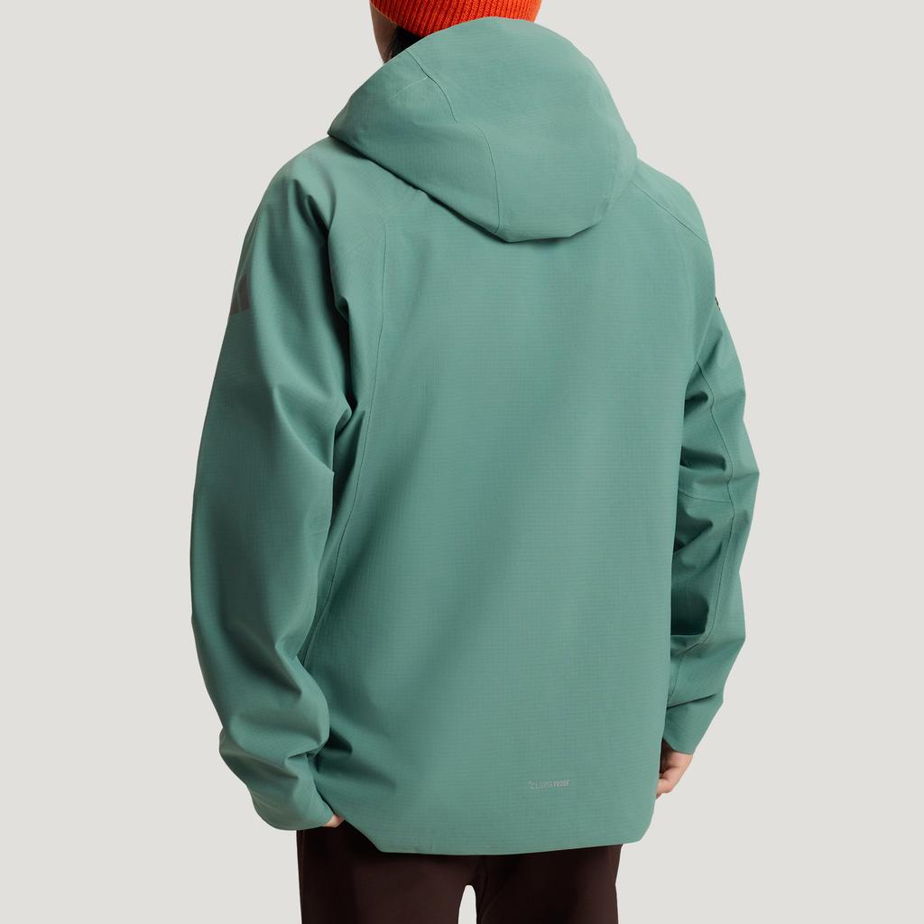 Adidas Terrex Xploric 2 Layer Jacket Outdoor Waterproof Breathable Woven Long Sleeve Jacket Men Jackets KD6882