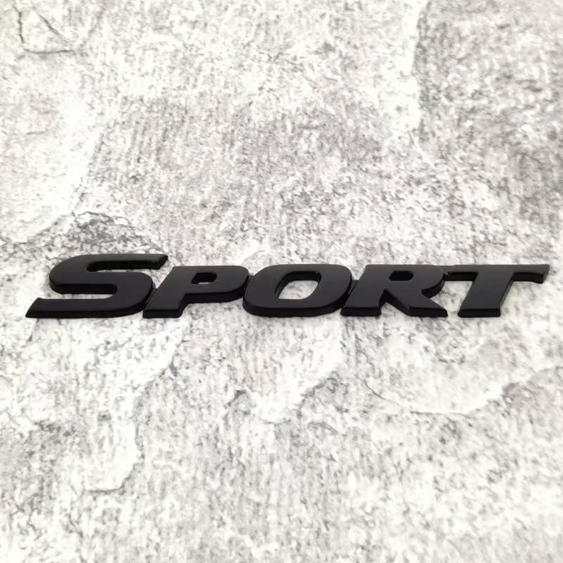Auto SPORT Sport Emblem 3D Buchstabe Auto Heck Modifikation Aufkleber